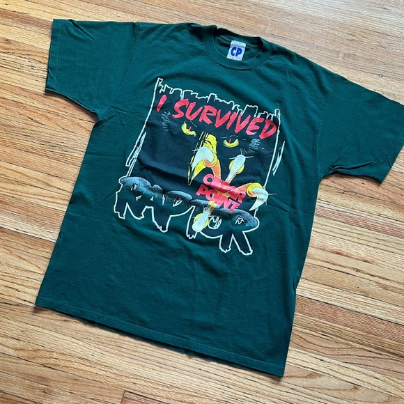 Vintage Cedar Point Raptor T-Shirt / XL / 90s - Picture 3 of 6
